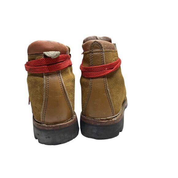 Vintage Lasco Log Master Insulated Brown Suede Leather Hiking Boots US Men's 6.5 - Picture 6 of 12